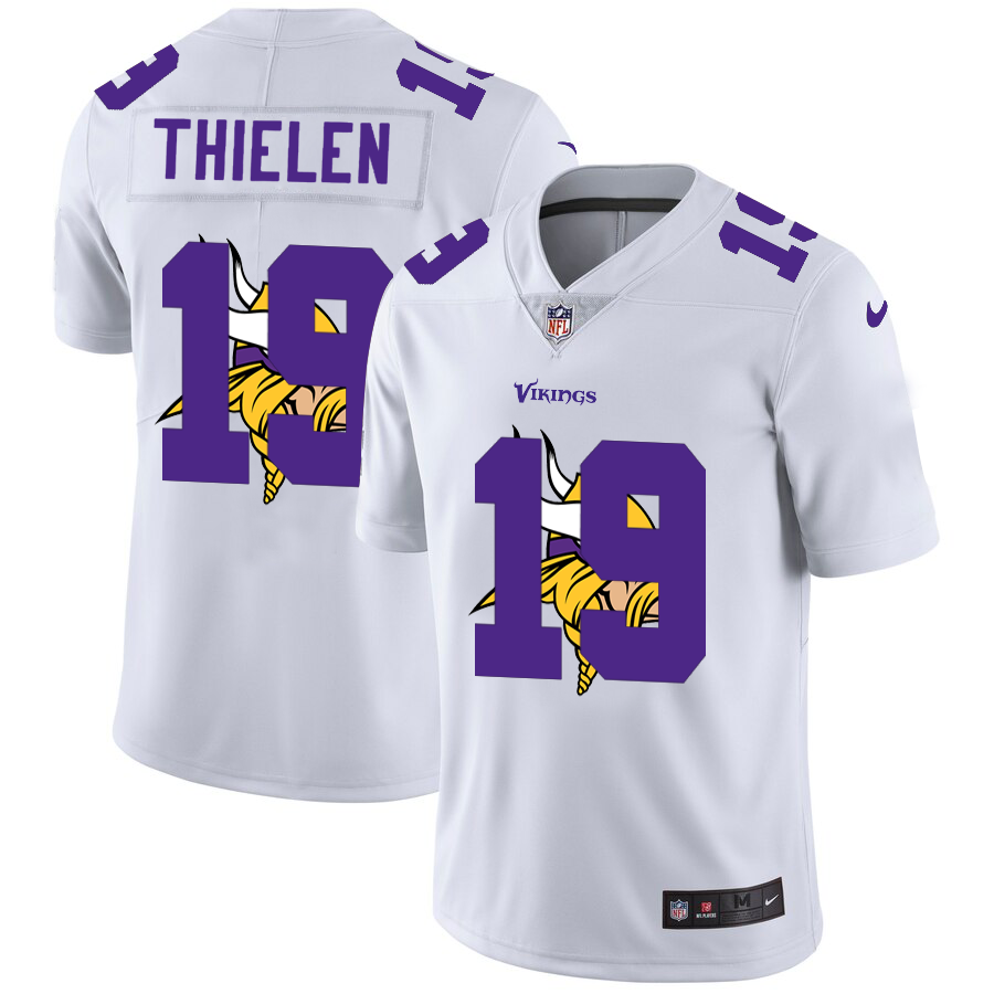 2020 New Men Minnesota Vikings #19 Thielen white Limited NFL Nike jerseys